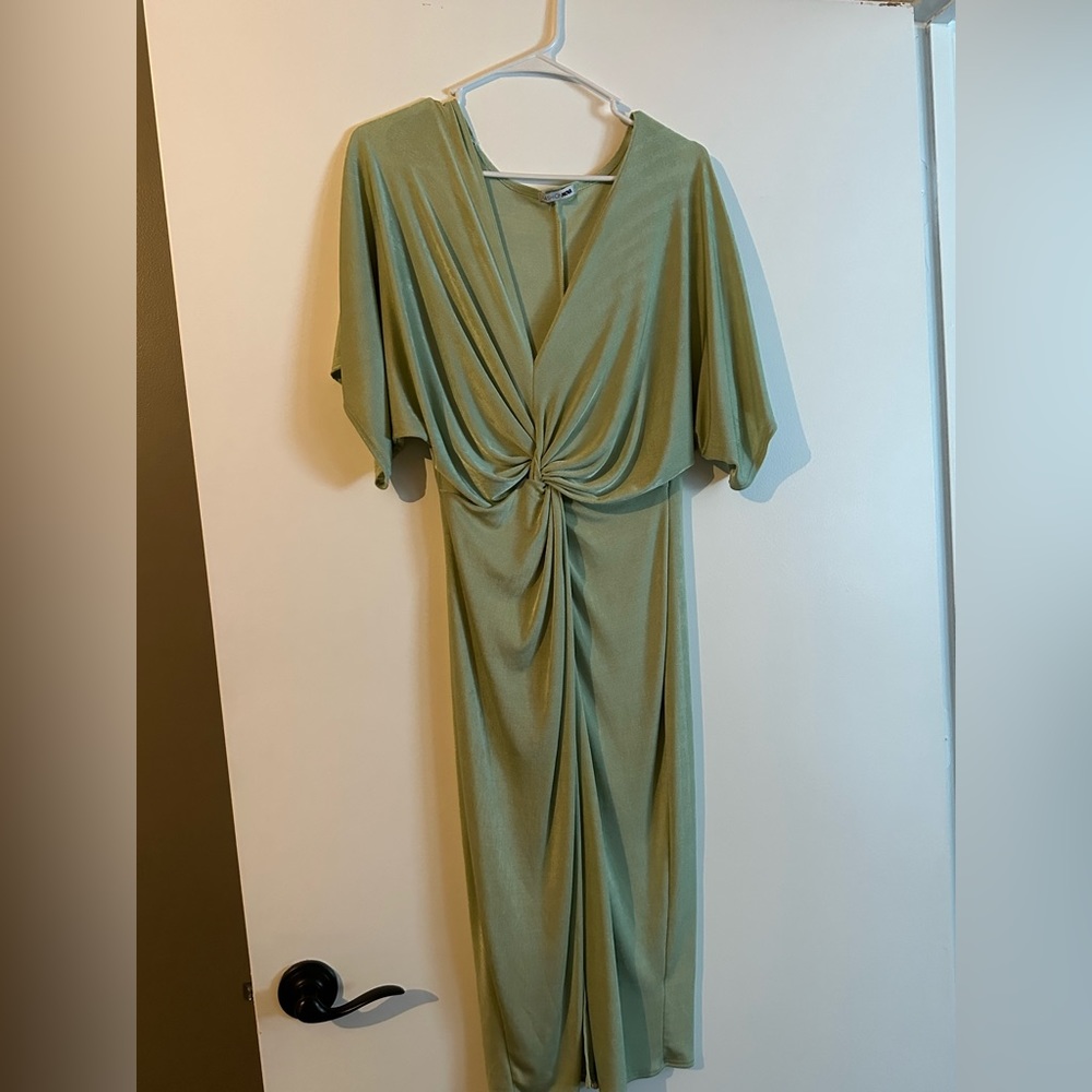 Green dress